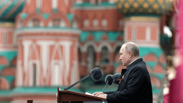 Trong bài phát biểu của Tổng thống Nga Putin tại lễ duyệt binh vào Ngày Chiến thắng 9/5 nhấn mạnh, Nga sẽ đáp trả trước hành động gây hấn của bất kỳ ai.