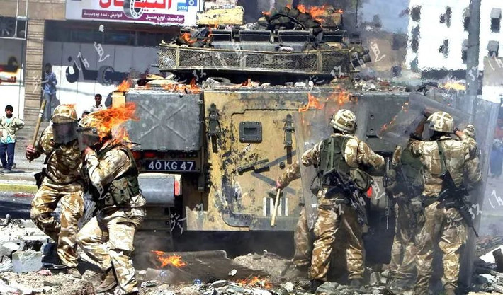 Hãy lấy chiến tranh Iraq làm ví dụ. Trong trận Fallujah lần thứ hai vào năm 2004, để loại bỏ các lực lượng vũ trang chống Mỹ tập trung tại thành phố Fallujah (miền tây Iraq), quân đội Mỹ đã phát động “trận đánh đường phố đô thị lớn nhất kể từ sau Chiến tranh Việt Nam”, kết hợp với quân chính phủ Iraq thân Mỹ.