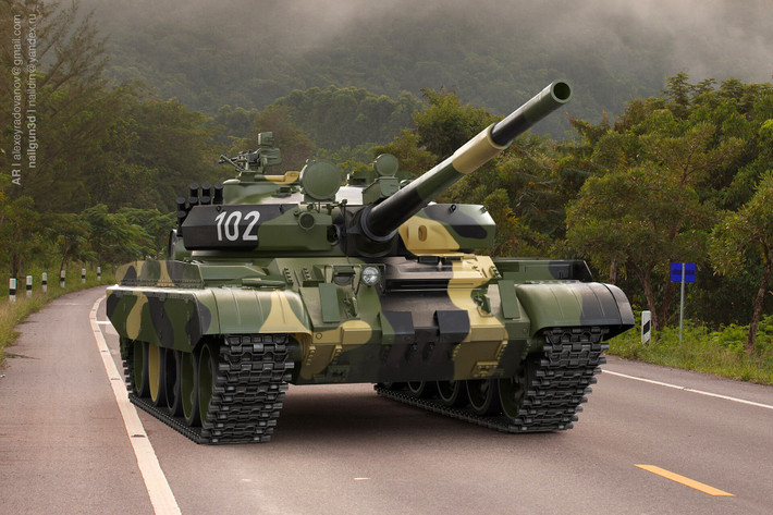 Một lý do khác là vũ khí chính là khẩu pháo trên xe tăng T-62 có cỡ nòng 115mm, nhỏ hơn so với khẩu 125mm trên tất cả các thiết kế xe tăng tiếp theo của Nga, nên có sức công phá kém hơn đáng kể.