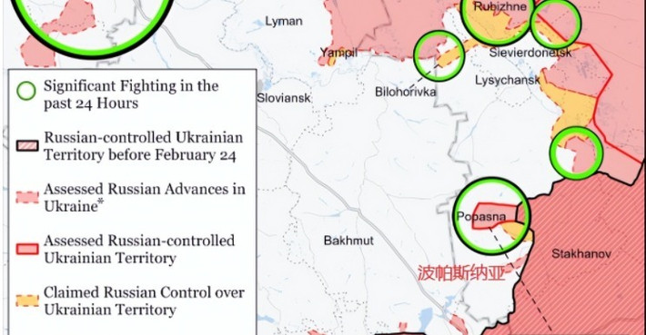 Thị trấn Popasnaya nằm ở biên giới giữa hai tỉnh Luhansk và Donetsk, đồng thời nó cũng là vùng lõi của khu vực Donbass. Nga đã tấn công thị trấn này nhiều lần trước đó, nhưng các binh sĩ Ukraine vẫn bám trụ, và trận chiến trở nên giằng co, quyết liệt trong một thời gian.