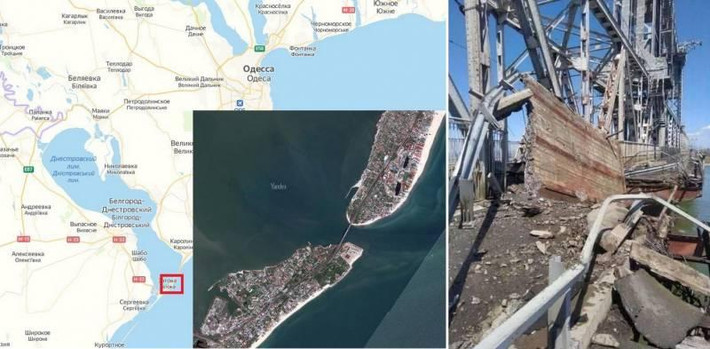 Từ bản đồ chiến trường, cây cầu được xây dựng ở vịnh Transnistria ở cửa sông Dniester, gần với bờ ngoài của Biển Đen; đây là cây cầu chiến lược nằm trên đường cao tốc nối Kyiv với Chisinau, thủ đô của Moldova, và có ý nghĩa cũng như giá trị chiến lược quan trọng.