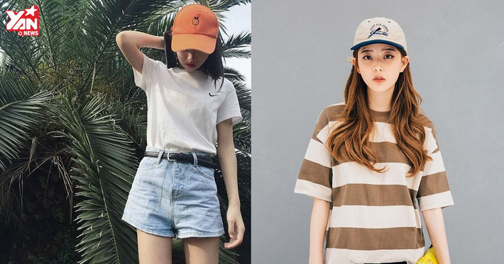 Cuối cùng là một kiểu mũ đẹp , phụ hợp với rất nhiều các khuôn mặt đó là mũ lưỡi trai thích hợp với các cô nàng năng động, phong cách và cá tính. Nguồn: Yan