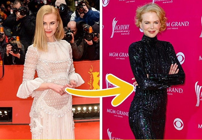 Nicole Kidman: 4 quả trứng luộc kỹ mỗi ngày. Sau khi sinh, Nicole tức tốc phải giảm cân để có những dự án nghệ thuật mới. Và thế là cô đã áp dụng chế độ ăn kiêng cấp tốc. Đó là chỉ ăn trứng luộc: 1 quả buổi sáng, 1 quả ban trưa và 2 quả buổi tối. Chế độ này đã mang lại vóc dáng như mong đợi.
