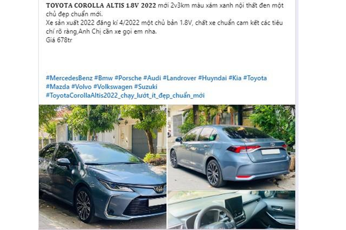 Xe sở hữu lưới tản nhiệt lớn, kiểu dáng tương tự Camry, cùng đèn pha sắc sảo, nối liền với logo Toyota bằng dải crôm giúp tạo cảm giác liền mạch và hiện đại. So với các đối thủ cùng phân khúc như Honda Civic, Kia K3, Mazda3 và Hyundai Elantra, Altis vẫn giữ phong cách trung tính, chưa thực sự cá tính nhưng rõ ràng đã có nhiều thay đổi về ngoại hình để phù hợp với xu hướng hiện đại.