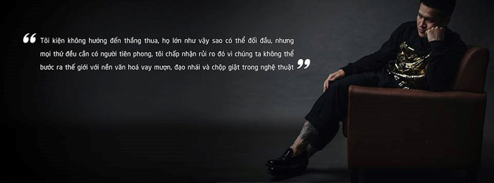 Chia sẻ trên trang Fanpage của mình, đạo diễn Việt Tú khẳng định: "Tôi kiện không hướng đến thắng thua, họ lớn như vậy sao có thể đối đầu, nhưng mọi thứ đều cần có người tiên phong. Tôi chấp nhận rủi ro đó vì chúng ta không thể bước ra thế giới với nền văn hoá vay mượn, đạo nhái và chộp giật trong nghệ thuật".
