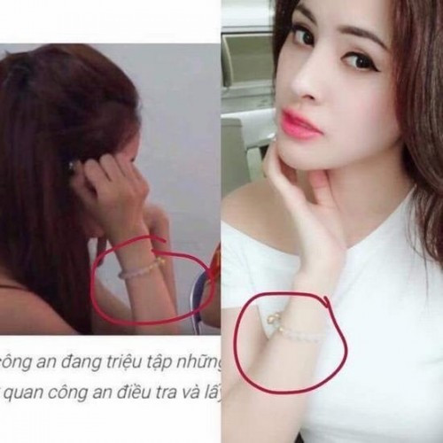 Tuy nhiên, cư dân mạng liên tục tung bằng chứng Thư Dung chính là cô gái trong bức ảnh bị công an bắt.