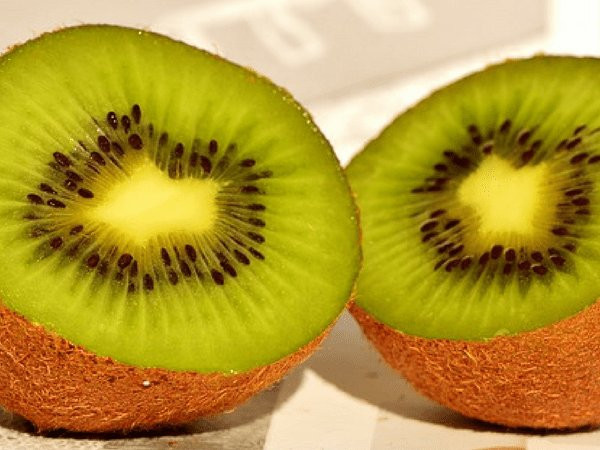 10. Kiwi: Kiwi không chỉ giúp giảm triglycerides (chất béo trung tính), tăng nồng độ cholesterol có lợi và giảm kháng insulin mà còn giúp giảm kích thước tế bào mỡ. Kiwi chứa vitamin C giúp thải độc tố trong cơ thể, chất xơ trong loại quả này giúp hỗ trợ tiêu hóa. Nên ăn ít nhất 1 quả kiwi mỗi tuần hoặc uống sinh tố, nước ép hay thêm vào các món salad.