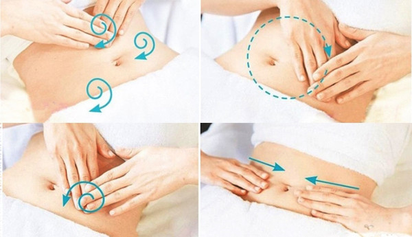 Khi thực hiện, bạn tiến hành xoa theo chiều kim đồng hồ trong vòng 1 phút rồi đổi chiều. Cứ như vậy liên tục trong vòng 15 phút.