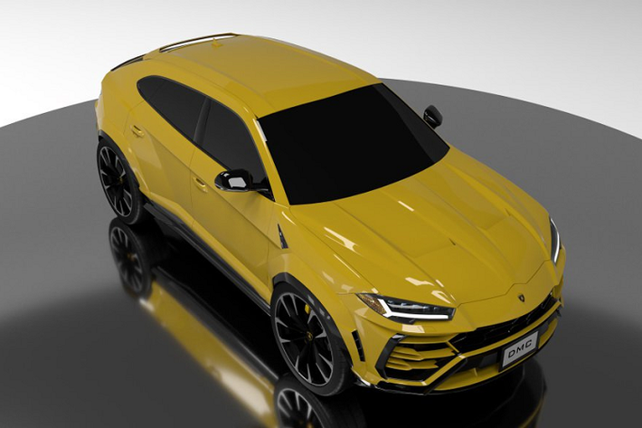 Để có thể trang bị vòm bánh xe cho chiếc SUV này, hãng độ đến từ Đức đã phải chia miếng ốp vòm thành 3-4 mảnh riêng biệt trước khi ráp chúng lên thân xe SUV của Lamborghini. Những miếng ốp này cũng được sử dụng vật liệu AirCell tiên tiến nhằm đảm bảo độ bền khi được tách rời nhau.
