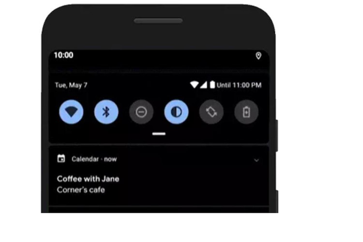 Chế độ ban đêm - Chế độ sử dụng ban đêm đã được Google mang lên phiên bản Android 9 nhưng nó vẫn chưa hoạt động ổn định. Với Android 10, tính năng này đã được cải thiện, chế độ tối hoạt động với tất cả ứng dụng mặc định.