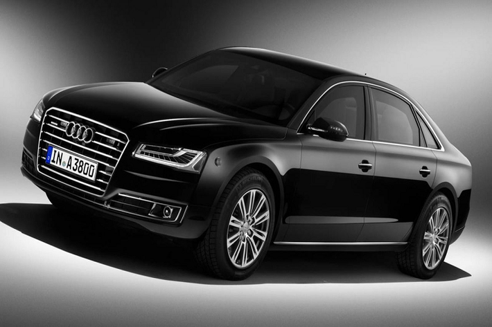 Xe Audi A8L của Thủ tướng Đức Angela Merkel