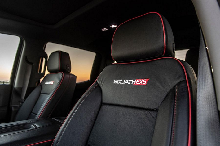 Được biết, chiếc Goliath 6×6 đầu tiên của hãng độ Hennessey đã thuộc về Bob Berrard, một người đam mê ôtô nổi tiếng và là chủ sở hữu của trang trại khoai tây lớn nhất ở bang Wisconsin, Hoa Kỳ.