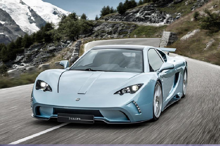 Vencer Sarthe. Được công ty Vencer của Hà Lan sản xuất, siêu xe dùng hộp số sàn với rất ít trợ lực điện tử để kiểm soát sức mạnh động cơ V8 6.3L do Hennessey hiệu chỉnh mạnh tới 622 mã lực và mô-men xoắn lên tới 838 Nm.