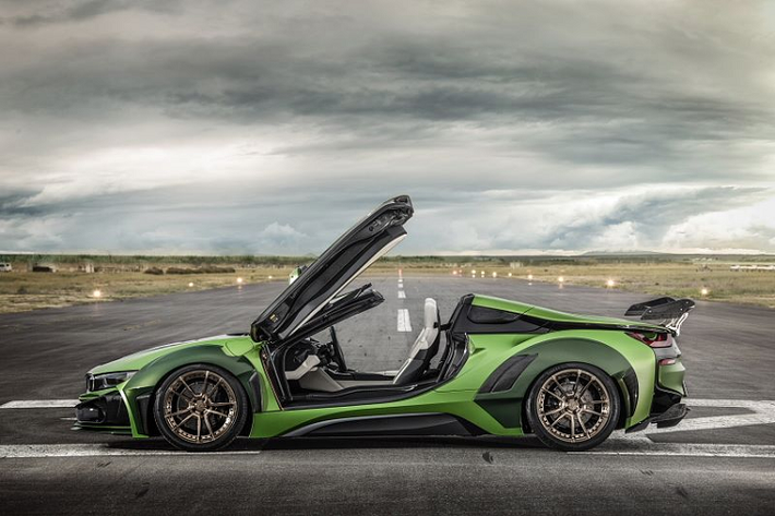 Thiết kế bên hông xe i8 Roadster E.N.ARMY EDITION