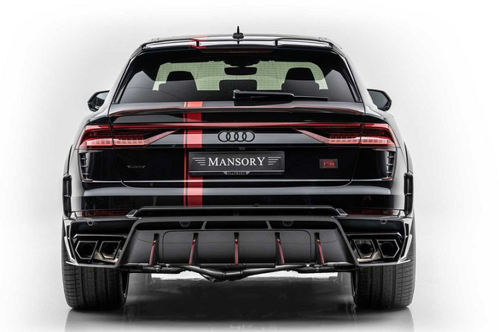 Sức mạnh mới đã biến chiếc SUV Audi RS Q8 mới trở thành "quái thú", có thể tăng tốc từ 0 - 100 km/h chỉ trong 3,3 giây, nhanh hơn 0,5 giây so với RS Q8 thông thường và tốc độ tối đa đạt mức 320 km/h, trong khi tiêu chuẩn là 305 km/h. Để có được những con số ấn tượng trên, Mansory đã tinh chỉnh lại hệ thống ống xả và ECU của xe.