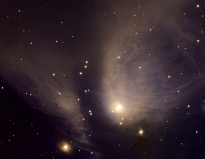 Hành tinh khí V830 Tauri b hiện vẫn đang trong quá trình hoàn thiện. (Ảnh Nasa)
