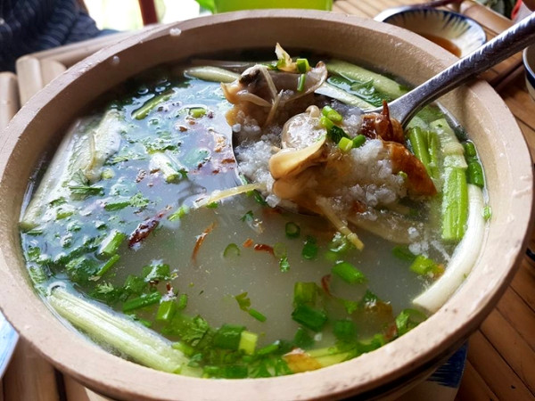 Thịt chang chang ăn gần giống thịt nghêu nhưng ngọt và dai hơn. (Ảnh Baobinhphuoc)