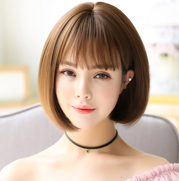 Ưu điểm của kiểu tóc bob này là ôm khuôn mặt, giúp khuôn mặt tròn thon gọn, trông dài hấp dẫn người nhìn hơn. Ảnh: dep365.