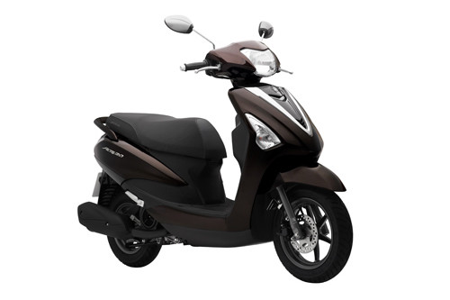Cụ thể, trên phiên bản cao cấp Deluxe, Acruzo sẽ có 4 tùy chọn màu sắc là trắng, xanh dương, đen mờ và được bổ sung màu mới nâu.