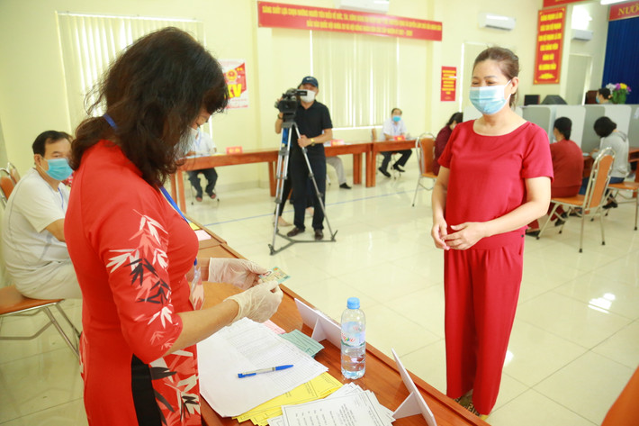 Quá trình bầu cử xảy ra tình huống cử tri bị mất thẻ.