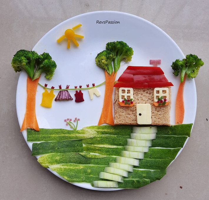 Hãy tận dụng chính đồ ăn để sáng tạo nên những bữa ăn tuyệt vời cho bé nhé!