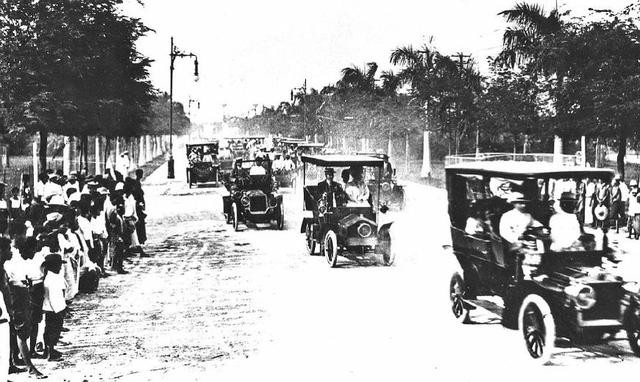 Những chiếc xe ô tô phương Tây trên đường phố Bangkok. Ảnh: baidu.com.