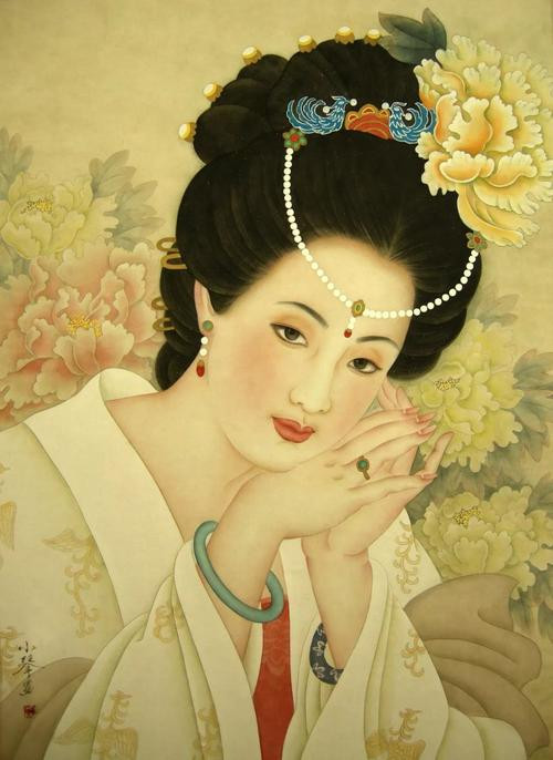 Năm 17 tuổi, chị gái của Lý Mạo tổ chức hôn lễ tại Lạc Dương. Chính tại đây, Lý Mạo đã trúng tiếng sét ái tình của Dương Ngọc Hoàn. Lý Mạo đã đến gặp mẹ mình là Võ Huệ Phi và nói rằng mình muốn cưới Dương Ngọc Hoàn. Sau này, Đường Huyền Tông đã ra chiếu chỉ lập Dương Ngọc Hoàn làm Thọ vương Phi theo yêu cầu của Võ Huệ Phi. Thọ Vương Lý Mạo và Thọ Vương phi chung sống rất hạnh phúc. Ảnh: baidu.com.