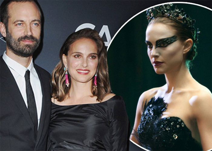 Năm 2009, Natalie Portman và Benjamin Millepied gặp nhau lần đầu trên phim trường "Thiên nga đen" nơi Natalie là diễn viên chính và Benjamin là biên đạo của phim. Sau lần đầu tiên gặp nhau, Portman cho biết, cô phải lòng Millepied khi anh dạy cô khiêu vũ. (Ảnh: Daily Mail)