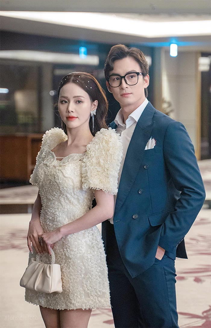 Trong phim "Nơi giấc mơ tìm về" Minh Thu vào vai Mai Anh, người yêu cũ của Gia An ( Lãnh Thanh thủ vai). (Ảnh: FBNV)