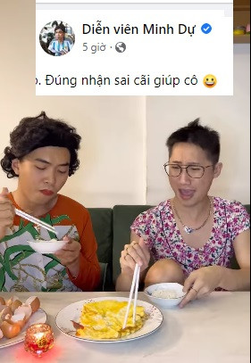 Dù tuyên bố "đúng nhận sai cãi giúp cô" nhưng diễn viên Minh Dự "phán" câu nào cũng đều "sai bét".