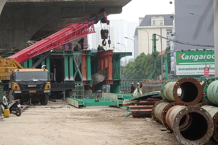 Dự án vẫn đang khẩn trương xây dựng nhằm kịp tiến độ đề ra.