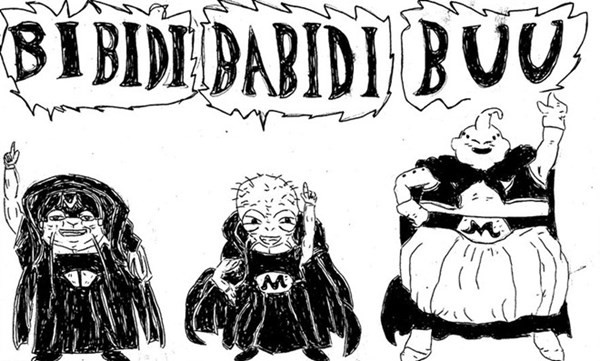 Những cái tên Bibidi, Babidi và Buu đều được lấy từ câu thần chú trong phim Cinderella (Cô bé Lọ Lem năm 1950). Câu thần chú đầy đủ đó là "Bibibidi-Bobibidi-Boo"