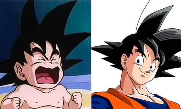 Tại các nước Ả Rập, những người Saiyan "triệu hồi" hình dạng khỉ khổng lồ của họ thay vì cứ nhìn thấy mặt trăng là họ tự bị chuyển hóa. Không giống như con người, kiểu tóc của người Saiyan sẽ luôn giữ ở một kiểu cố định mà không hề dài ra nữa.