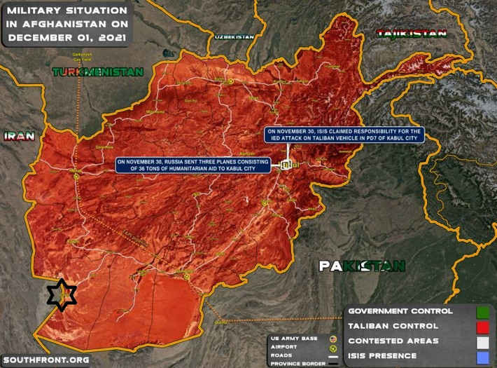 Vụ tấn công diễn ra ở biên giới Tây Nam Afghanistan giáp Iran; phía Taliban đã sử dụng vũ khí là tên lửa chống tăng, súng phóng lựu chống tăng cầm tay PRG và vũ khí nhỏ hạng nặng để làm thực hiện cuộc tấn công này.