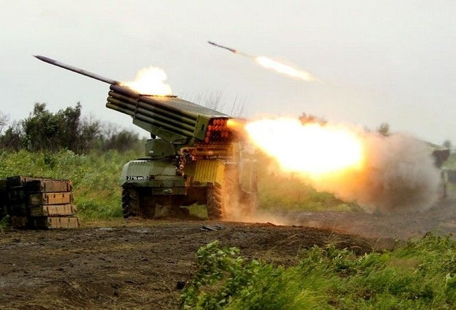 Tác động các cuộc tấn công của dân quân DPR quá lớn đến nỗi quân đội Ukraine không chỉ buộc phải ngừng tấn công, mà còn phải rút lui về các vị trí dự bị; sau đó đến lượt các vị trí đóng quân dự bị cũng bị tiến công bởi hệ thống pháo đa nòng này.