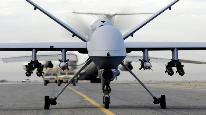 Toàn bộ hệ thống UAV MQ-9 bao gồm máy bay không người lái, trạm điều khiển mặt đất, liên kết vệ tinh, thiết bị dự phòng, nhân viên vận hành và bảo trì. MQ-9 lớn hơn và mạnh hơn UAV Predator và được thiết kế để tấn công chính xác các mục tiêu nhạy cảm.