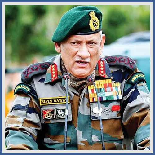 Vào ngày 13/11/2021, Biping Rawat tham dự diễn đàn truyền thông và một lần nữa tuyên bố: “kẻ thù số một của Ấn Độ là Trung Quốc, không phải Pakistan”. Đồng thời Rawat cũng nhấn mạnh rằng, nếu có thể giành được sự ủng hộ của Mỹ và Nga cùng lúc, Ấn Độ sẽ tính đến chiến tranh trực tiếp với Trung Quốc.