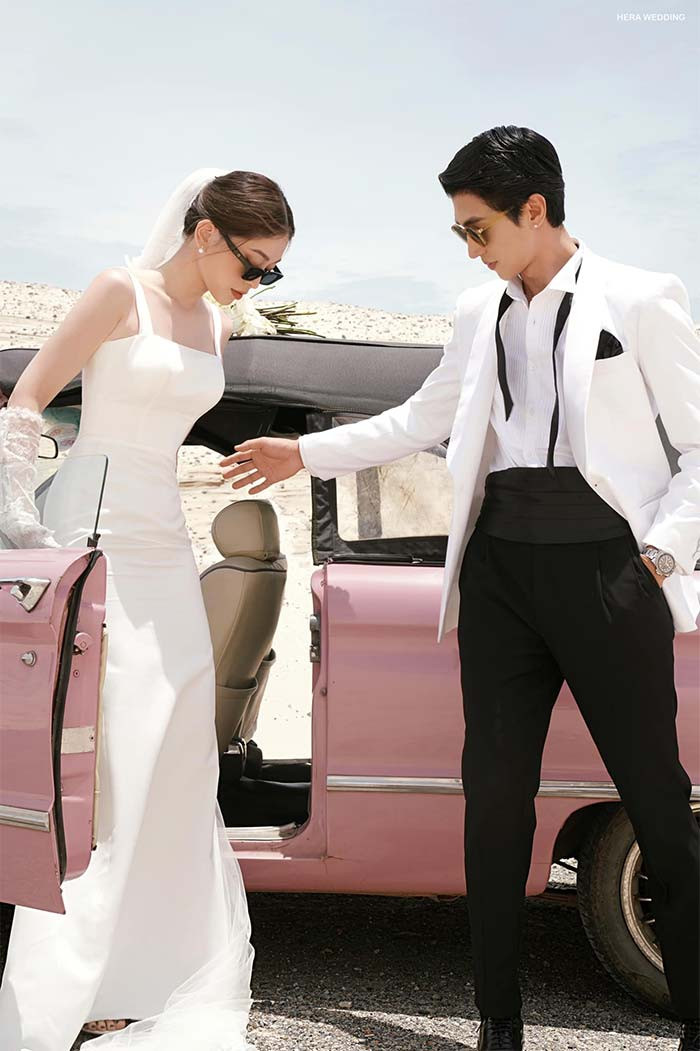 Dịp Valentine 2019 cả hai mới công khai chuyện hẹn hò. Theo Bình An anh quen và phải lòng Phương Nga khi làm giám khảo cuộc thi Hoa khôi Đại học Kinh tế Quốc dân 2017.