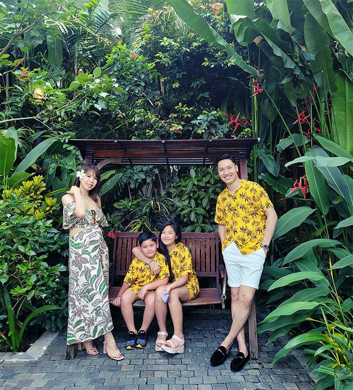 Mang thai lần 3 ở tuổi U40, nhưng vợ Mạnh Trường luôn rạng rỡ, quyến rũ.
