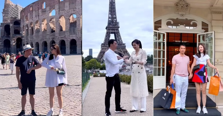 Á hậu Thanh Tú và ông xã doanh nhân Nguyễn Thành Phương vừa có chuyến đi du lịch châu Âu lãng mạn, sang chảnh khiến fan không khỏi ghen tị.