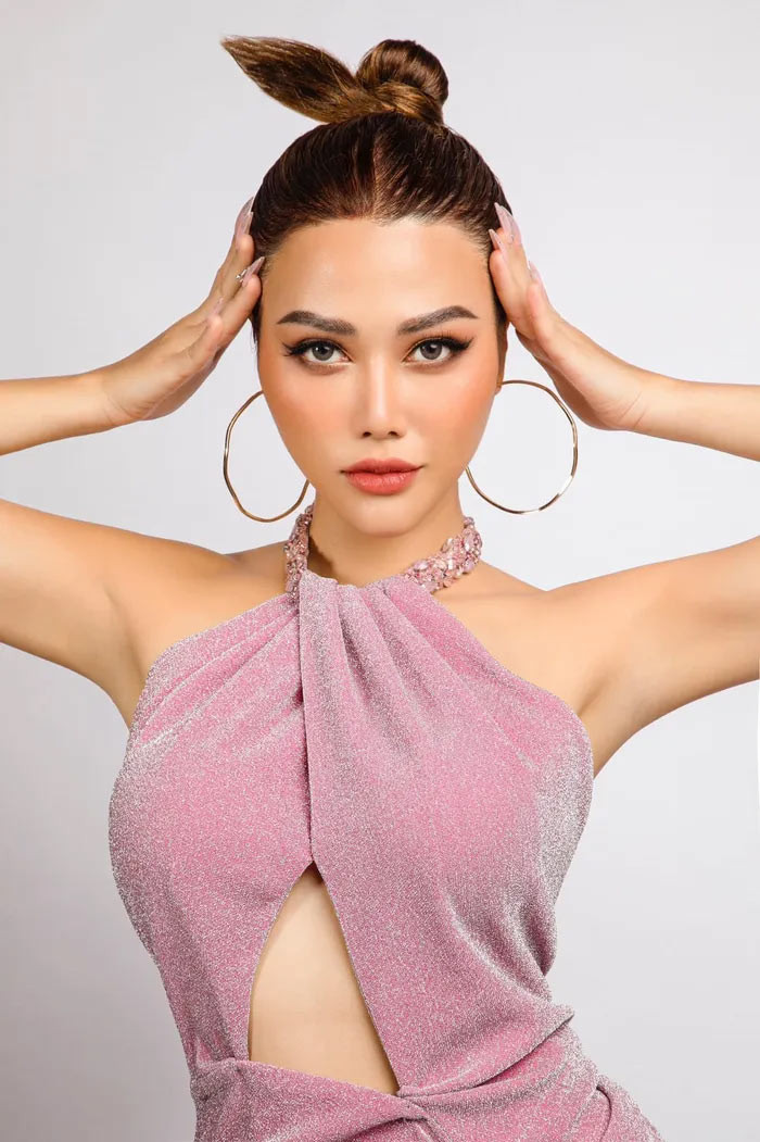 Người đẹp gốc Hà Nội cho biết cô theo đuổi Gym từ năm 15 tuổi. (Ảnh: Tiền phong)