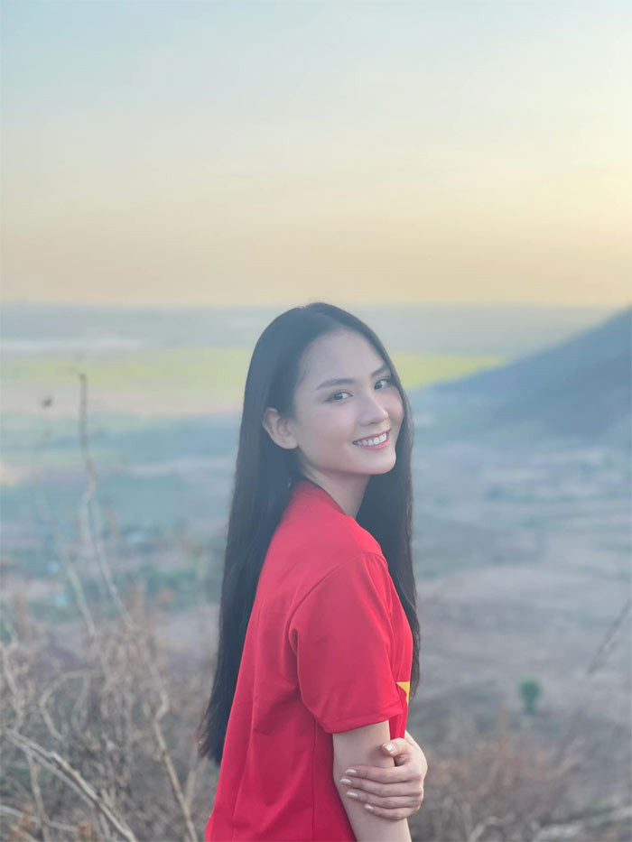 Huỳnh Nguyễn Mai Phương được mọi người ưu ái gọi tên "nữ thần mặt mộc" khi tham gia cuộc thi Hoa hậu Thế giới Việt Nam 2022.