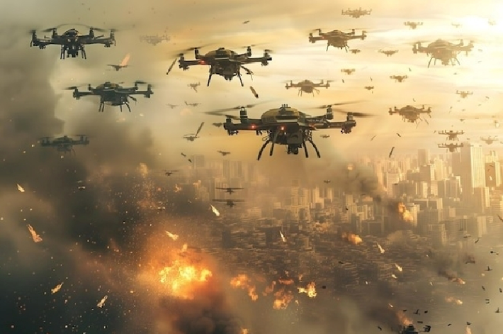 UAV cáp quang của quân Nga có tầm bắn từ 10 đến 20 km, và từ vị trí các làng Shevchenko và Novotroitske, chúng có thể bao phủ hoàn toàn các tuyến hậu cần phía tây của Pokrovsk, biến những con đường này thành “tuyến đường tử thần”. Ảnh: Freepik.
