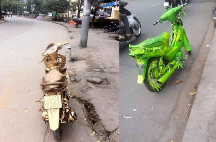Chuẩn bị xe chơi Tết