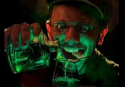 Absinthe. Absinthe là một loại rượu mạnh làm từ cây ngải tây. Nó được bày bán chính thức vào năm 1797 nhưng nguồn gốc vẫn là một bí ẩn. Absinthe gây cho người uống rơi vào tình trạng dễ bị ảo giác cũng như có những hành động hung hăng bất thường. Dù vậy, absinthe chỉ bị cấm ở Mỹ, Úc và New Zealand. Riêng với Pháp, absinthe đã bị cấm vận hơn 100 năm nhưng nó đã được quay trở lại vào năm 2011.
