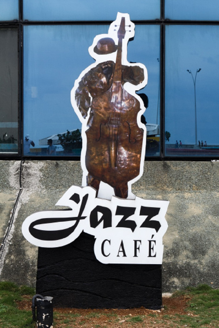 Quán cafe nhạc Jazz ngay tại trung tâm thủ đô Havana.