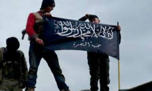 6. Mặt trận Al-Nusra Mặt trận Al-Nusra hay Mặt trận bảo vệ người Syria được biết đến như tổ chức al-Qaeda ở Syria với m ục tiêu là thay thế chế độ của tổng thống Bashar al-Assad bằng 1 nhà nước Hồi giáo. Chúng ủng hộ tích cực cho quân ly khai Syria và tấn công các tổ chức thuộc chính phủ Syria. Tổ chức khủng bố này được xây dựng bởi các nước phương Tây, Ả Rập Saudi, Thổ Nhĩ Kỳ và tiểu vương quốc Ả Rập thống nhất.