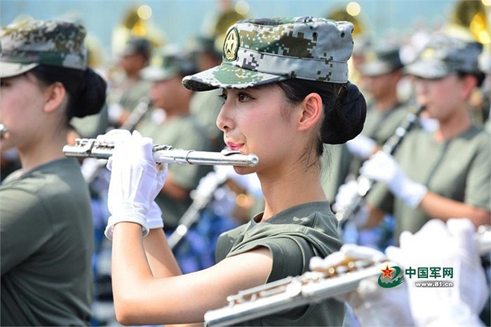 Đội quân nhạc Trung Quốc từng tham dự các lễ duyệt binh từ năm 1949 đến nay.