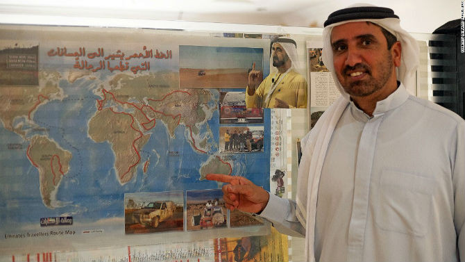 Majrin không còn xa lạ với những chuyến phiêu lưu mạo hiểm và hiện đang là chủ tịch ủy ban Dubai Travellers, quy tụ các nhà thám hiểm toàn thế giới mỗi năm.