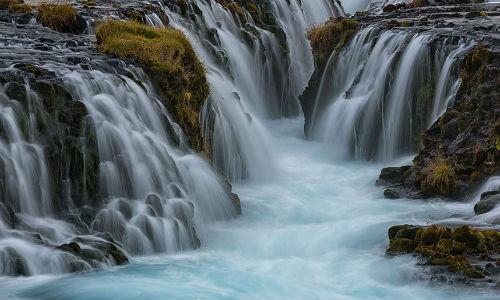 Thác nước Bruarfoss.